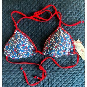 Vineyard Vines NWT Americana bikini top, size XS.